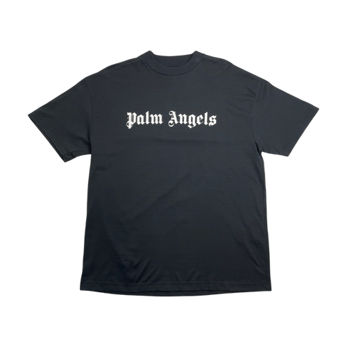 Palm Angels Front Logo Tee Black | Vintage Clothing Store Canada