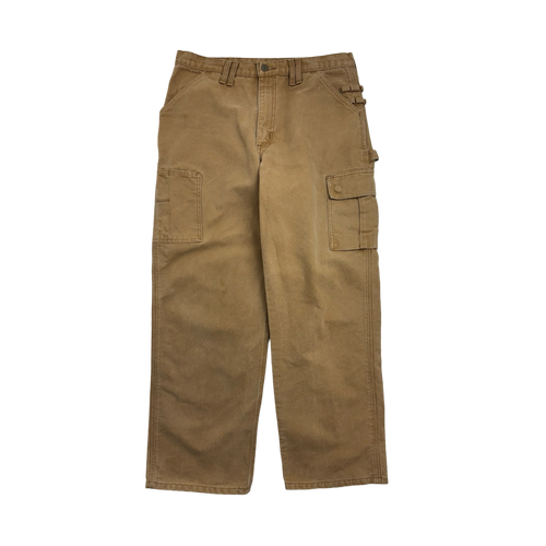 (32) Vintage Carhartt Cargo Workwear Pants Tan | Vintage Clothing Store Canada