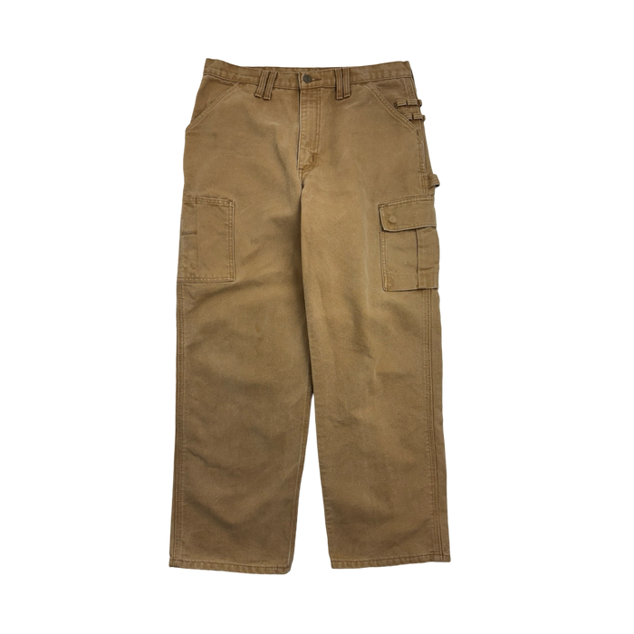 (32) Vintage Carhartt Cargo Workwear Pants Tan | Vitnage Clothing Store Canada