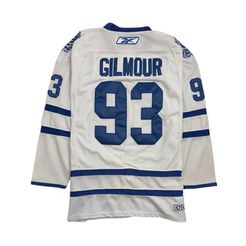 Vintage 90s NHL Toronto Maple Leafs Doug Gilmour Hockey Jersey White