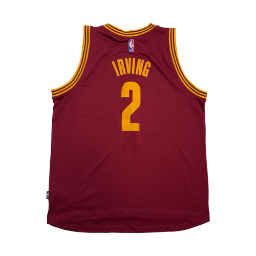 NBA Cleveland Cavaliers Kyrie Irving Jersey Maroon | Vintage Clothing Store Canada