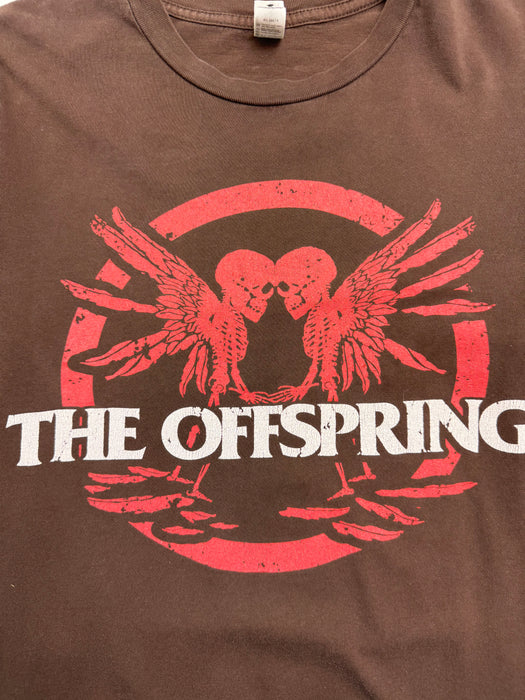 (S) The Off Spring 2009 Tour Tee Brown | Vitnage Clothing Store Canada