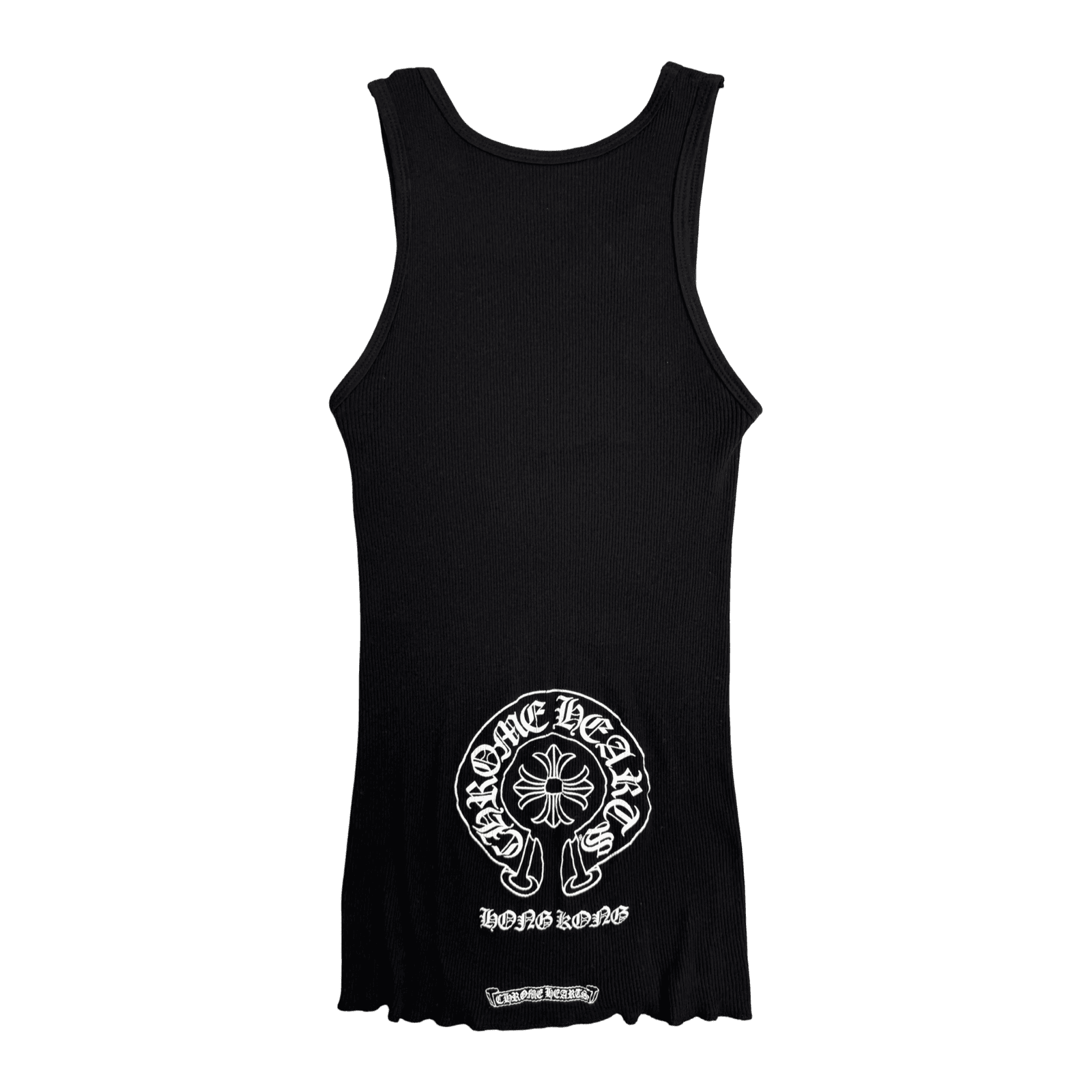 Chrome Hearts Horseshoe Logo Tank Top Black