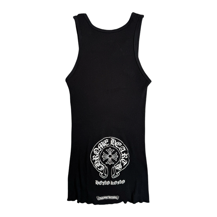 Chrome Hearts Horseshoe Logo Tank Top Black | Vitnage Clothing Store Canada