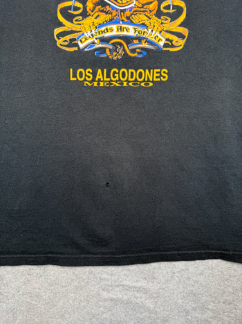 Vintage Harley Davidson Legends Are Forever Eagle Tee Black