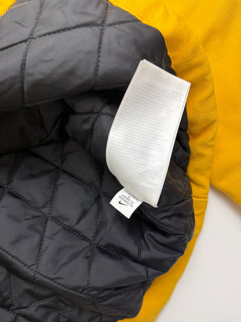 Supreme Nike Double Zip Quilted Work Jacket Mustard Yellow (USED)