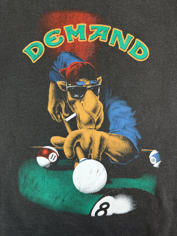 Demand Camel Garment Dyed Tee Dark Grey