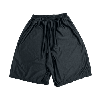 (S) Vintage Nike Satin Basketball Shorts Black