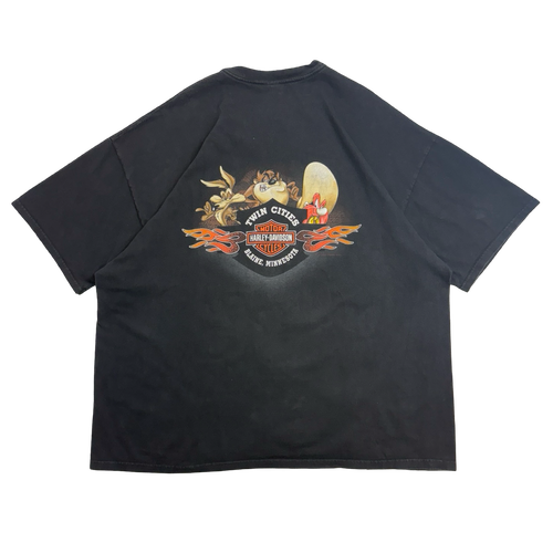 Vintage 2000 Harley Davidson Born to be Wild Tee Black | Vintage Clothing Store Canada