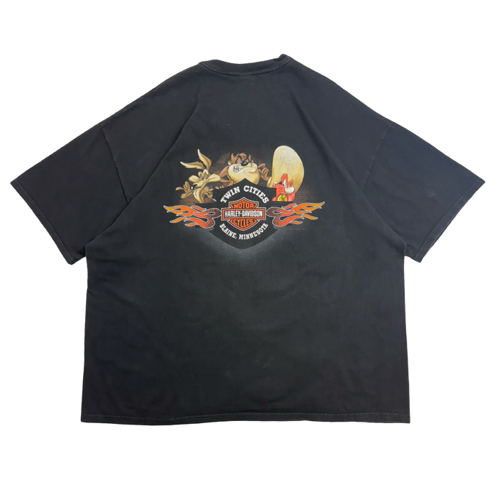 Vintage 2000 Harley Davidson Born to be Wild Tee Black | Vitnage Clothing Store Canada
