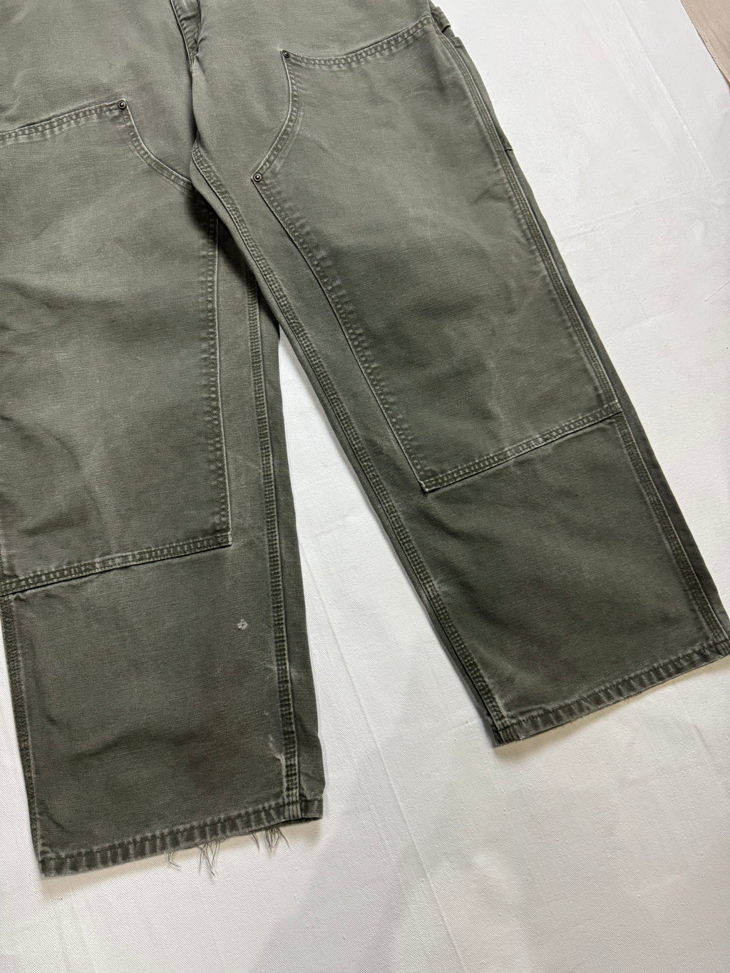 Carhartt Double Knee Carpenter Pants Olive