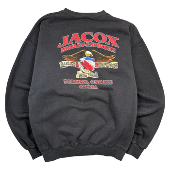 Vintage Harley Davidson Crewneck Black