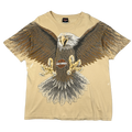 Vintage Harley Davidson Swooping Eagle Tee Beige