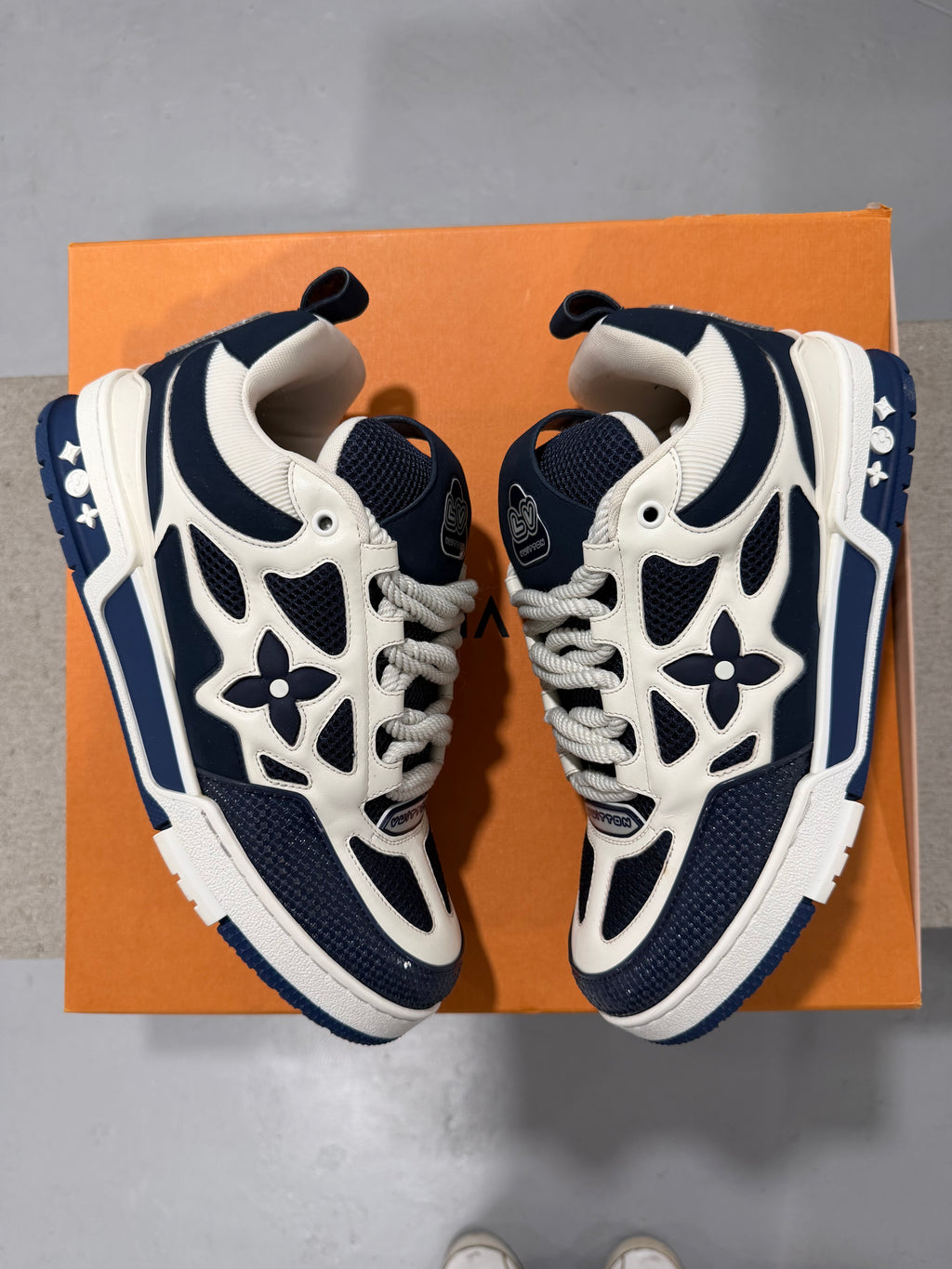 Louis Vuitton Skate Trainer Marine (USED)
