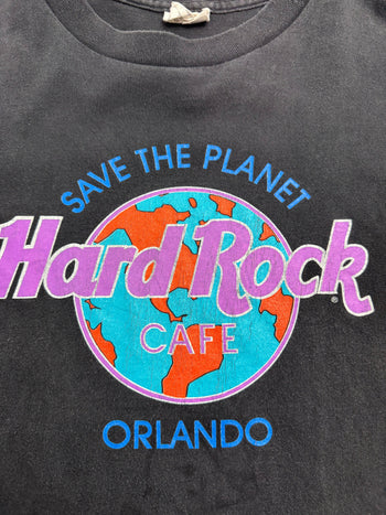 Vintage 90s Hard Rock Cafe Orlando Tee Black