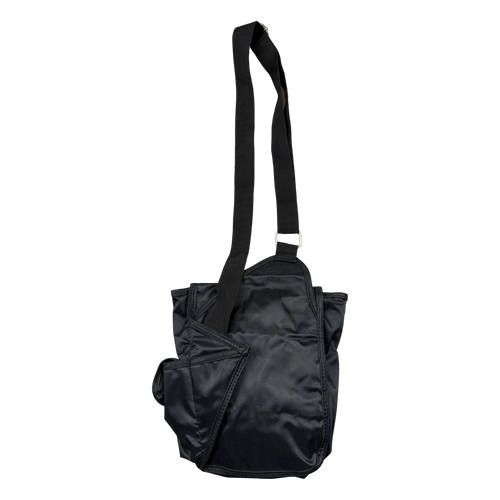 Vintage Stussy Nylon Crossbody Bag Black | Vintage Clothing Store Canada