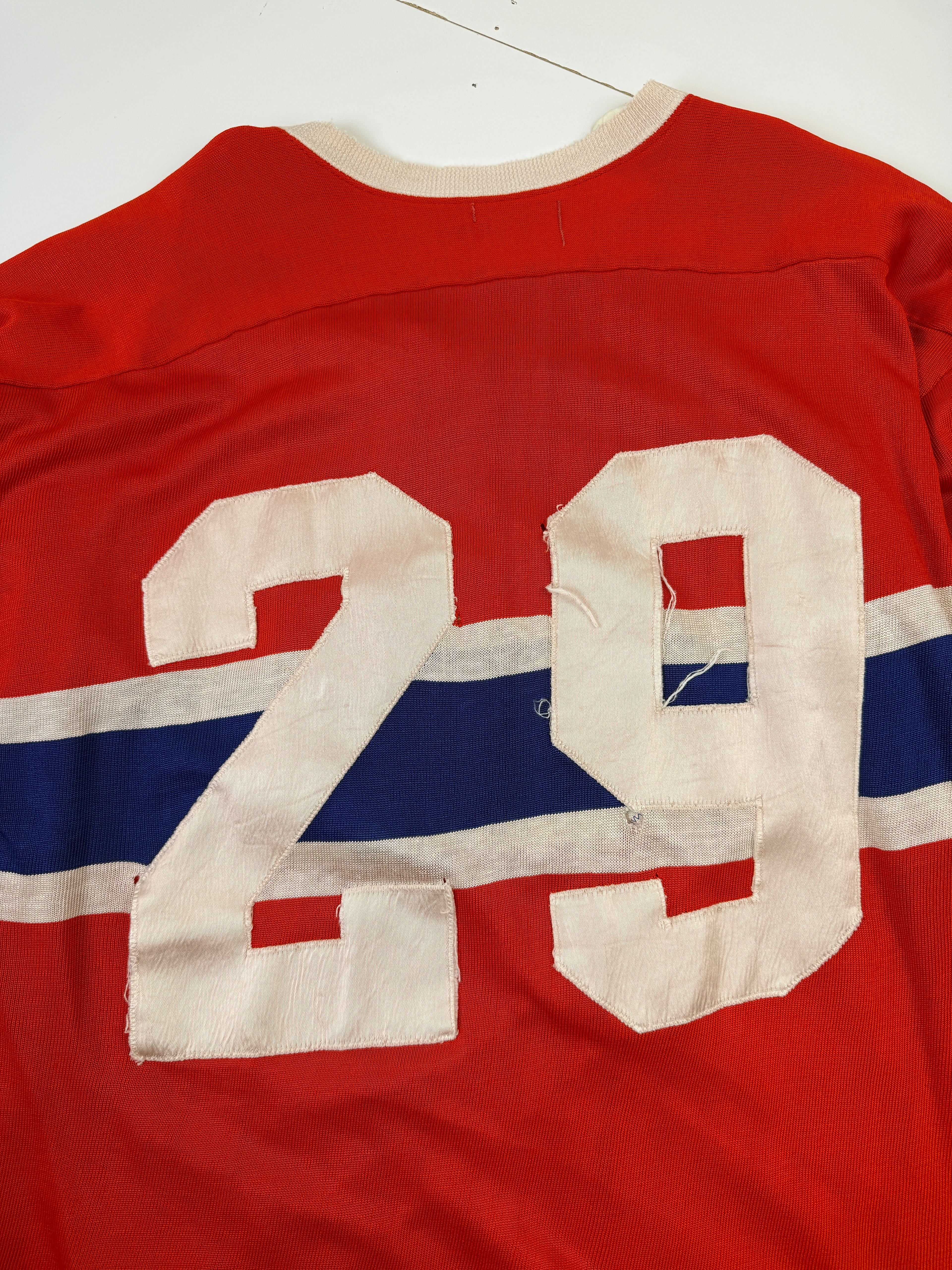 Vintage Distressed Montreal Canadiens Hockey Jersey