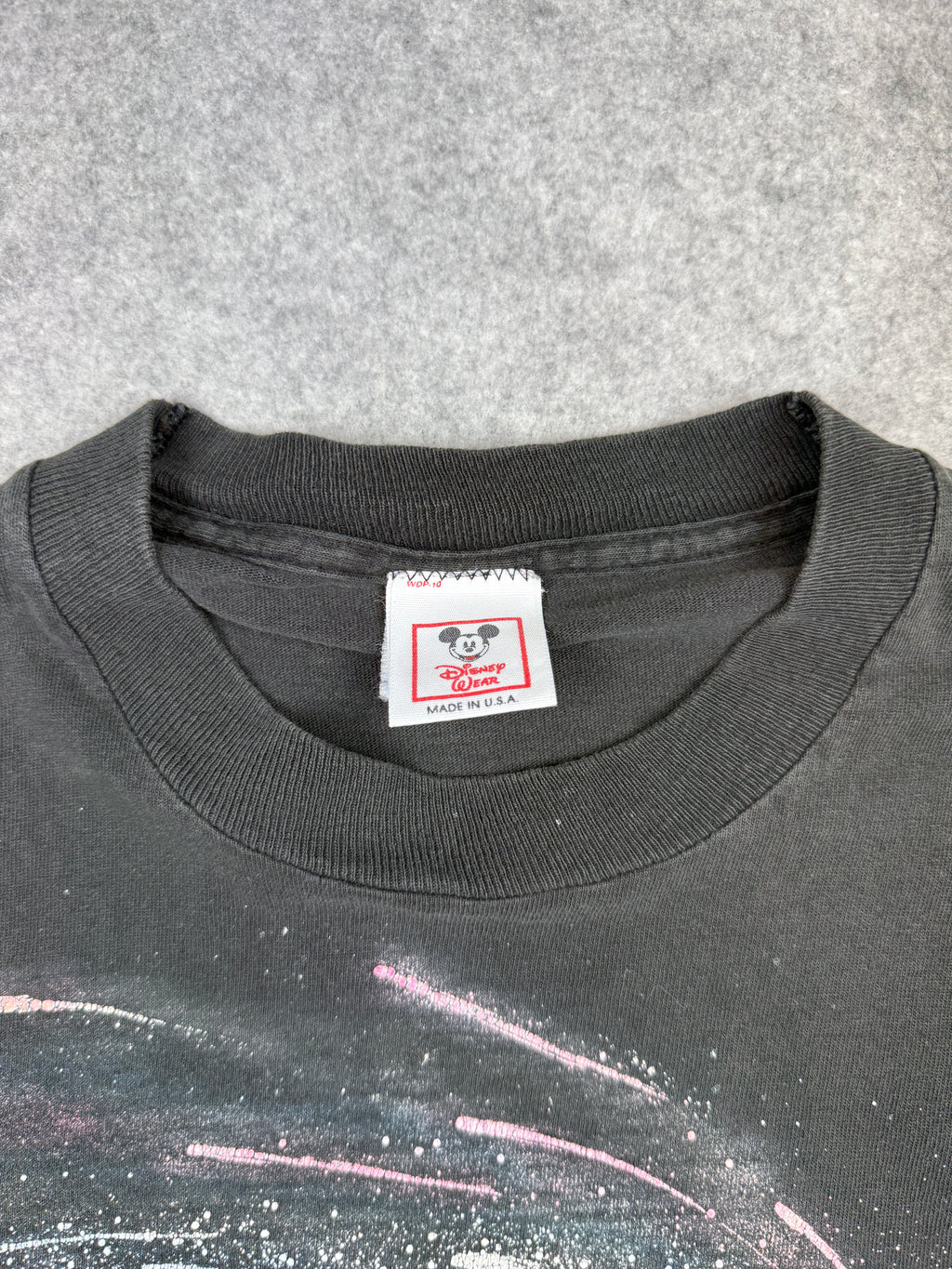 Vintage Disney Mickey Mouse Fantasia Magic Tee Black