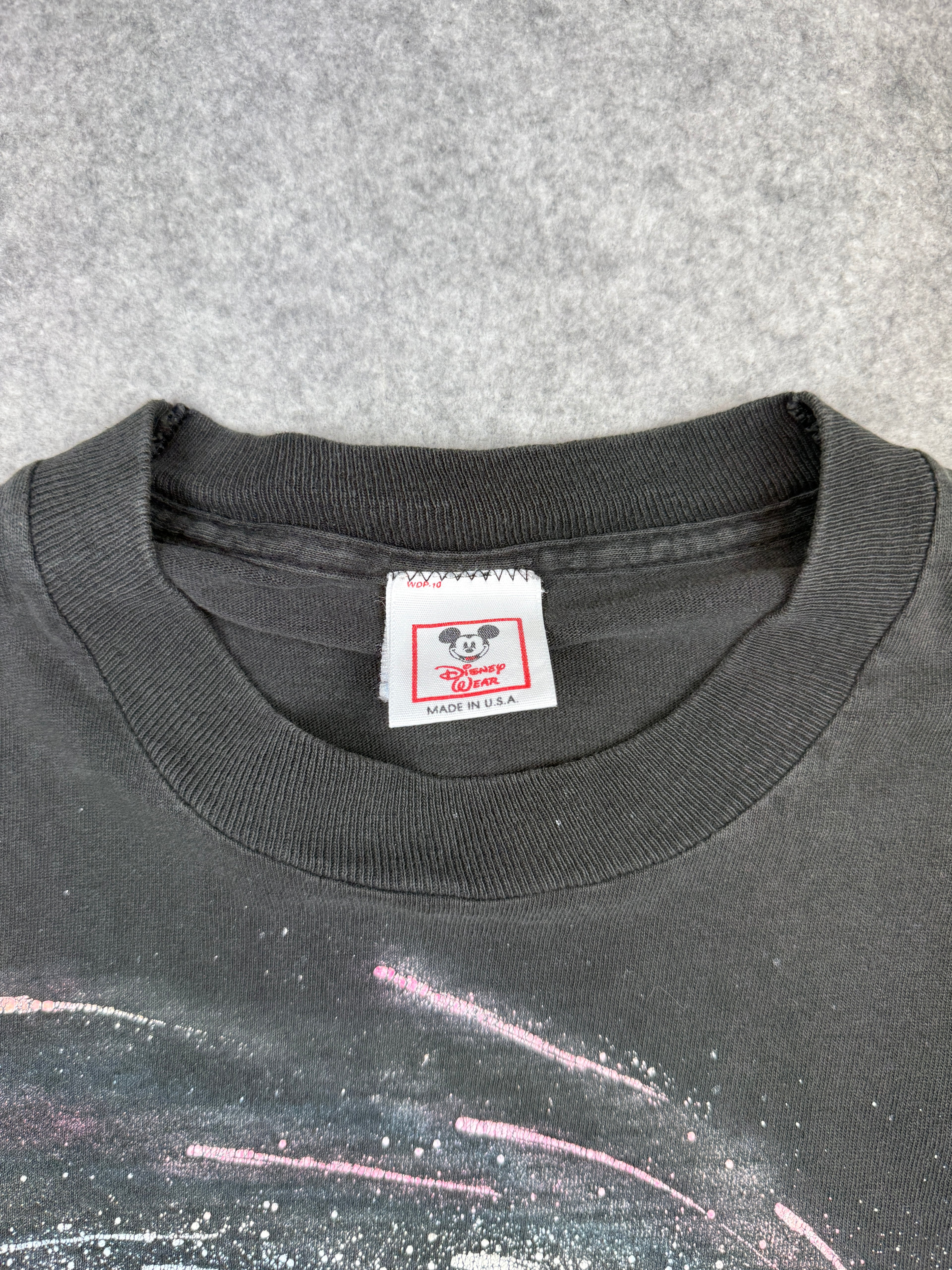 Vintage Disney Mickey Mouse Fantasia Magic Tee Black