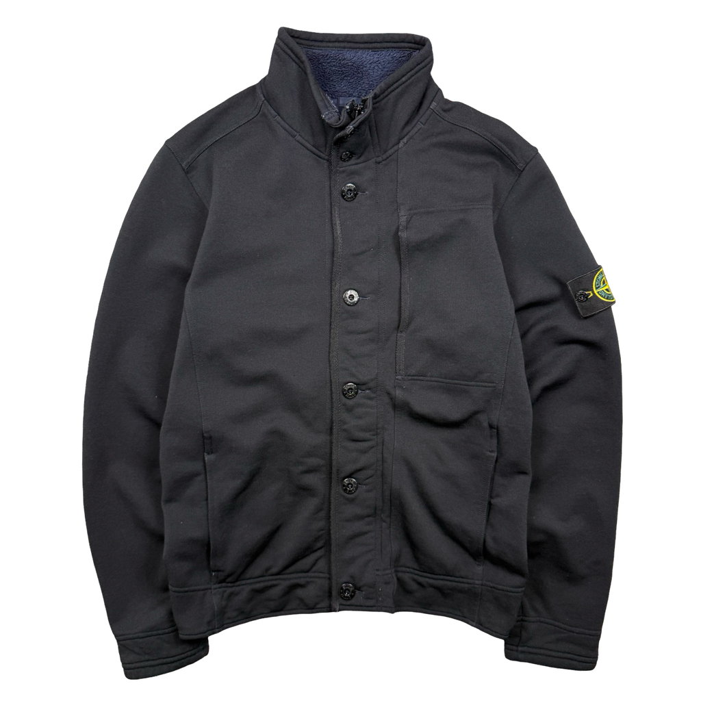 Stone Island Polyamide Cotton Jacket Black (USED)