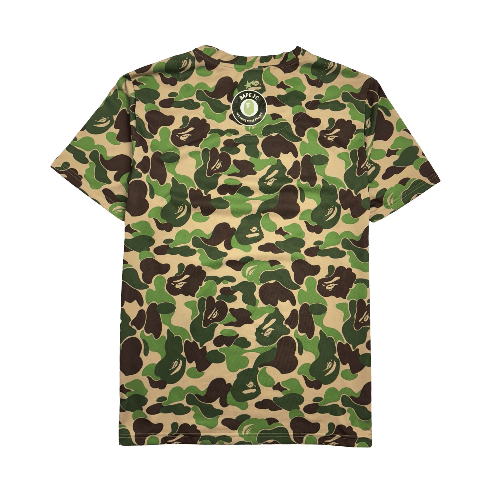 BAPE x Puma ABC Camo FC Replica Jersey Green (USED)