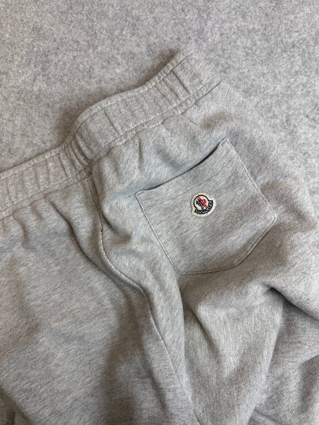 Moncler Cuff Stripe Sweatpants Grey (USED)