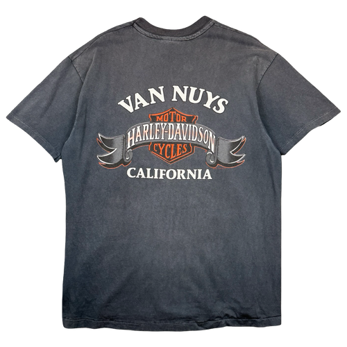 Vintage Harley Davidson National MDA Poker Run Tee Black | Vintage Clothing Store Canada