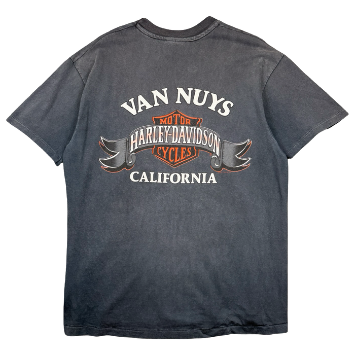 Vintage Harley Davidson National MDA Poker Run Tee Black | Vitnage Clothing Store Canada