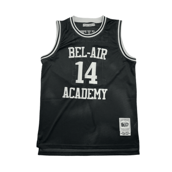 (XL) Bel-Air Will Smith Basketball Jersey Black