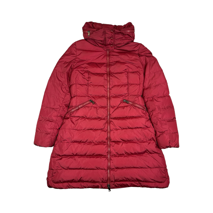 Women’s Moncler Flammette Giubbotto Parka Dark Red | Vitnage Clothing Store Canada