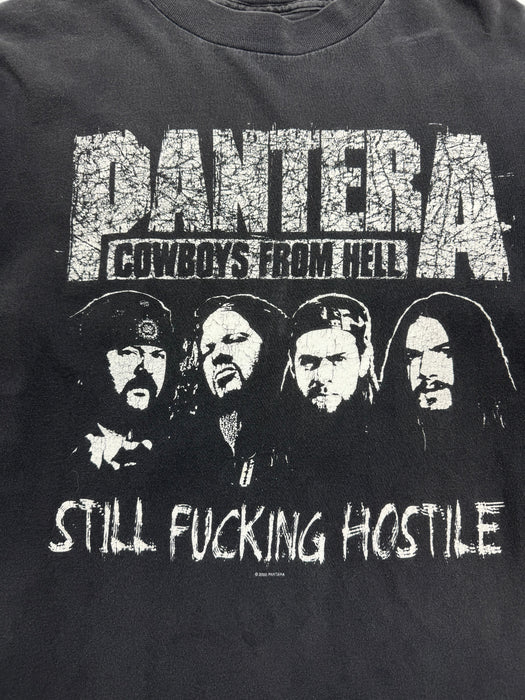 (M) Vintage 2000s Pantera Reinventing The Steel Tour Tee Black | Vitnage Clothing Store Canada