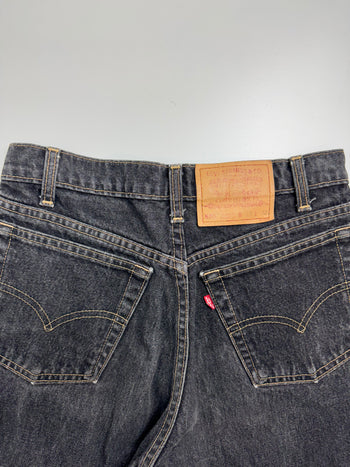 Vintage Levis 555 Denim Pants Black