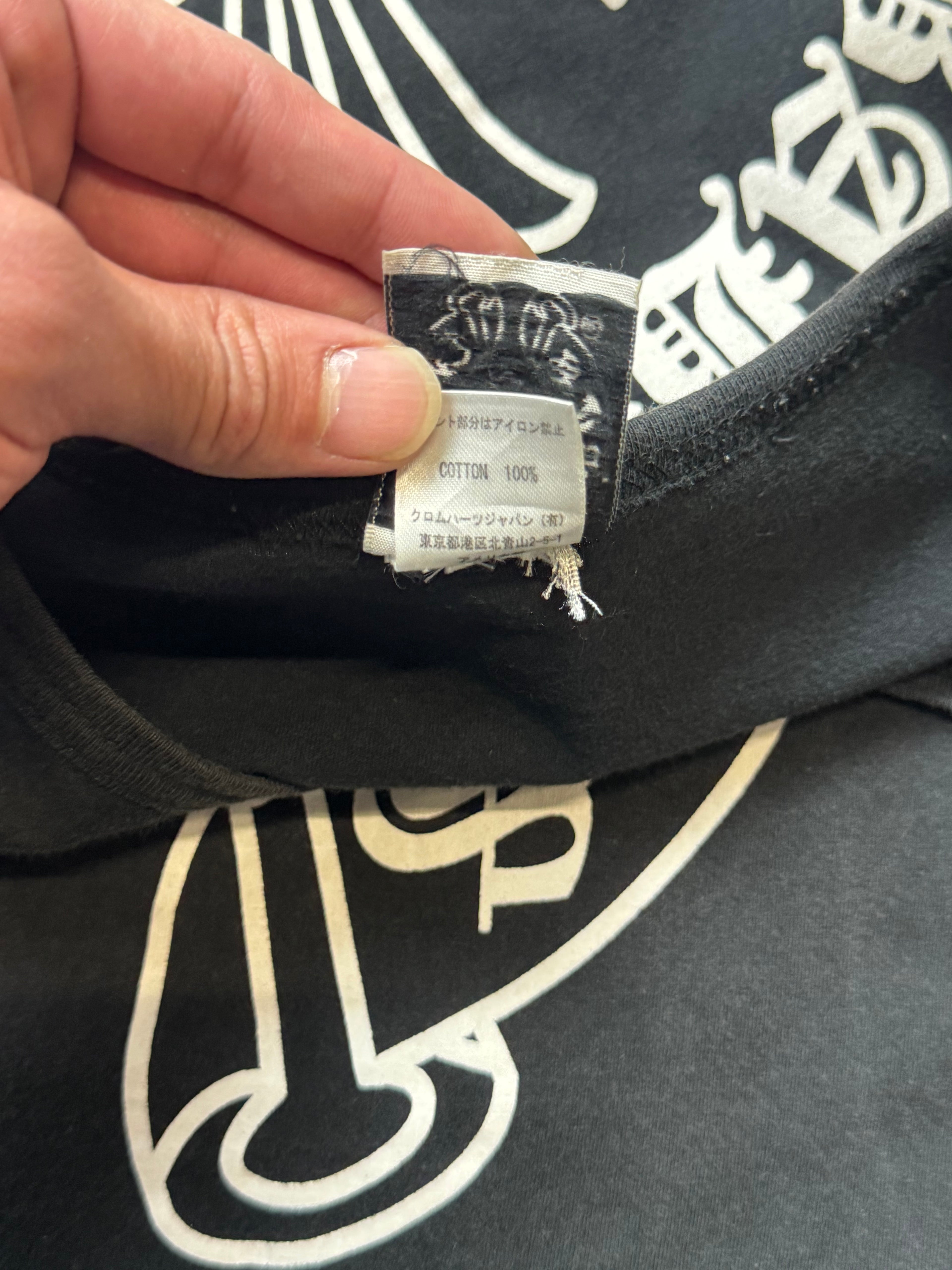 Chrome Hearts x Bape horse shoe T-shirt