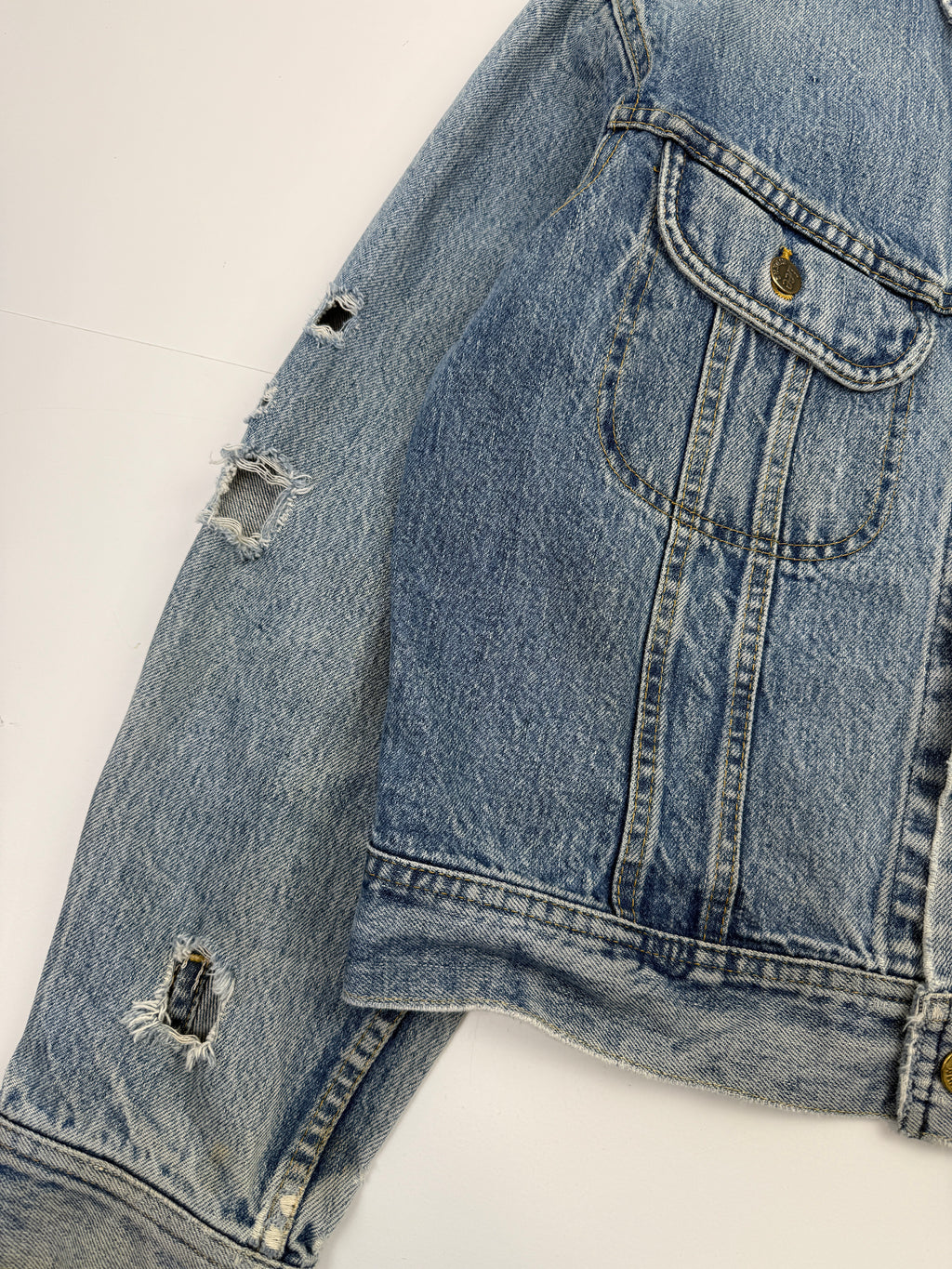 Vintage Lee Distressed Denim Jacket