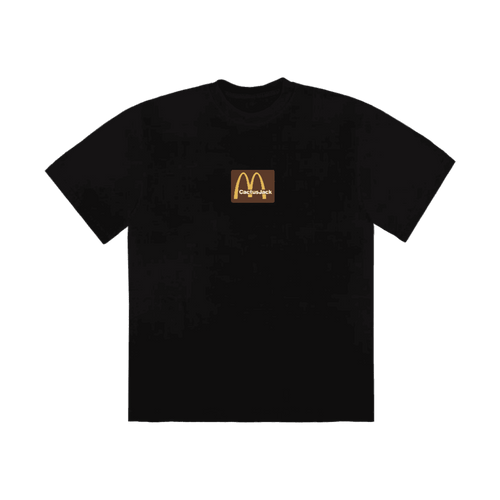 Travis Scott x McDonalds Sesame Tee Black/Brown | Vintage Clothing Store Canada