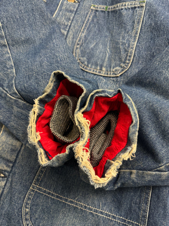 Vintage Key Imperial Wool Lined Denim Jacket