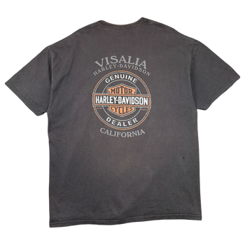Vintage Harley Davidson Soaring Eagle Tee Black