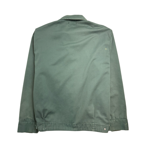 (XL) Vintage 90s Lined Harrington Jacket Green | Vintage Clothing Store Canada