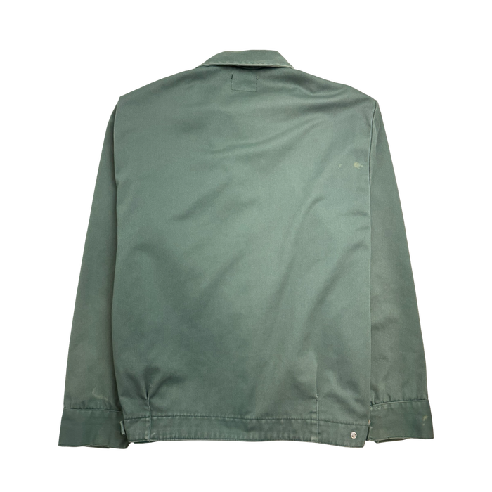 (XL) Vintage 90s Lined Harrington Jacket Green | Vitnage Clothing Store Canada