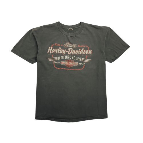 (M) Harley Davidson New Hampshire Tee Brown | Vintage Clothing Store Canada