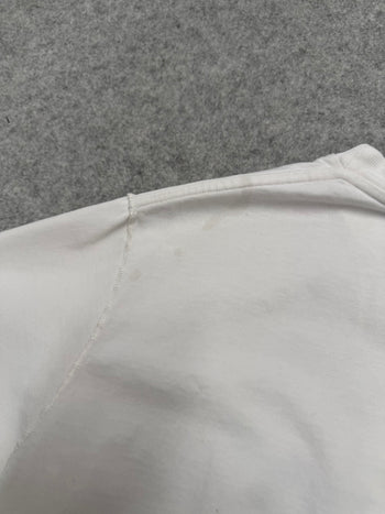 Louis Vuitton Embroidered Cursive Logo Tee White (USED)