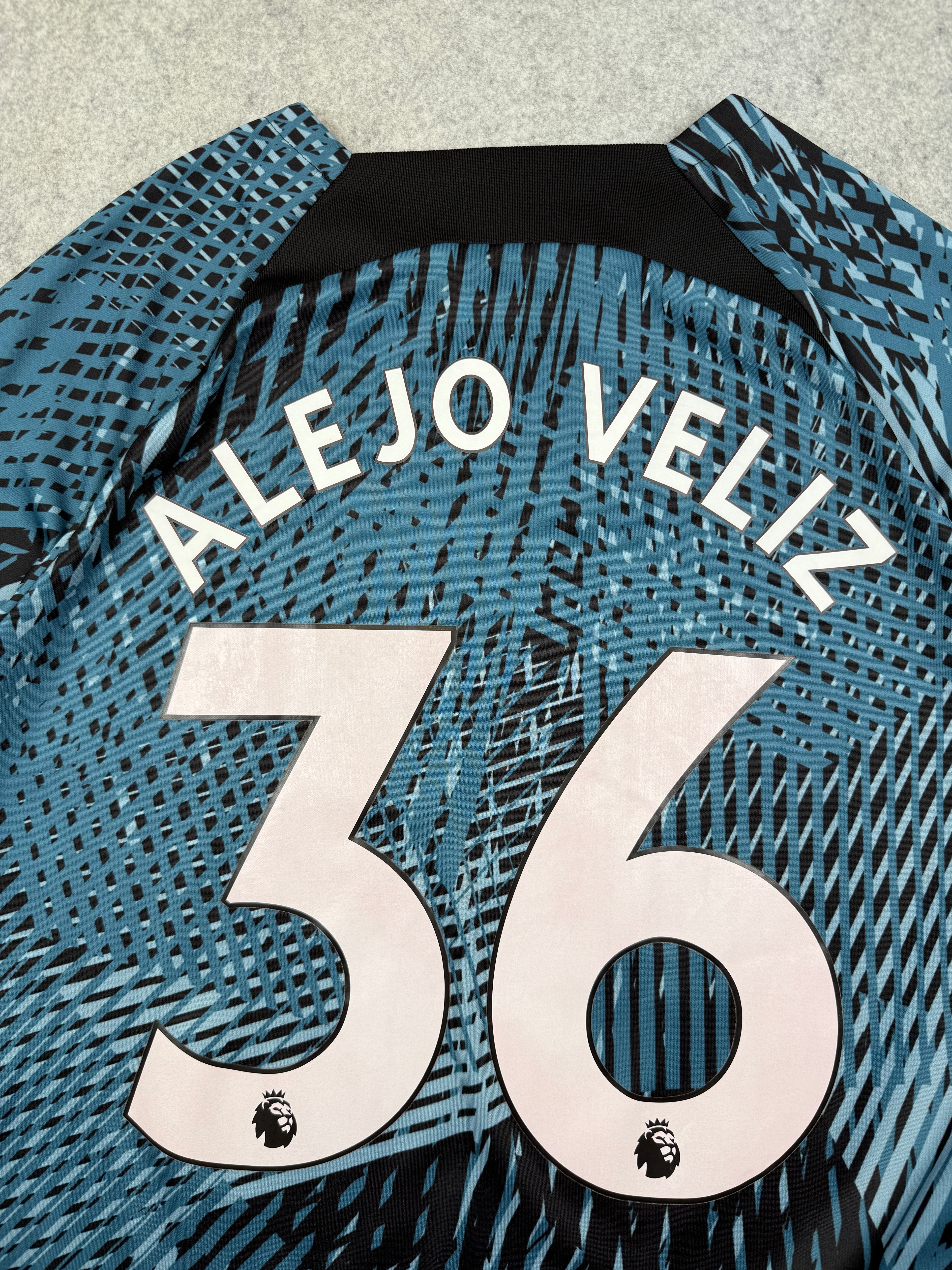 Nike Tottenham Hotspur F.C. Alejo Véliz Stadium Jersey Black/Blue