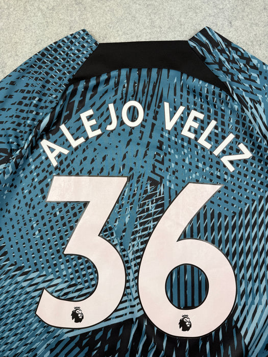 Nike Tottenham Hotspur F.C. Alejo Véliz Stadium Jersey Black/Blue | Vitnage Clothing Store Canada