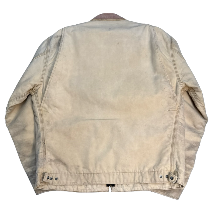 Vintage 1990’s Carhartt Detroit Work Jacket Khaki | Vitnage Clothing Store Canada