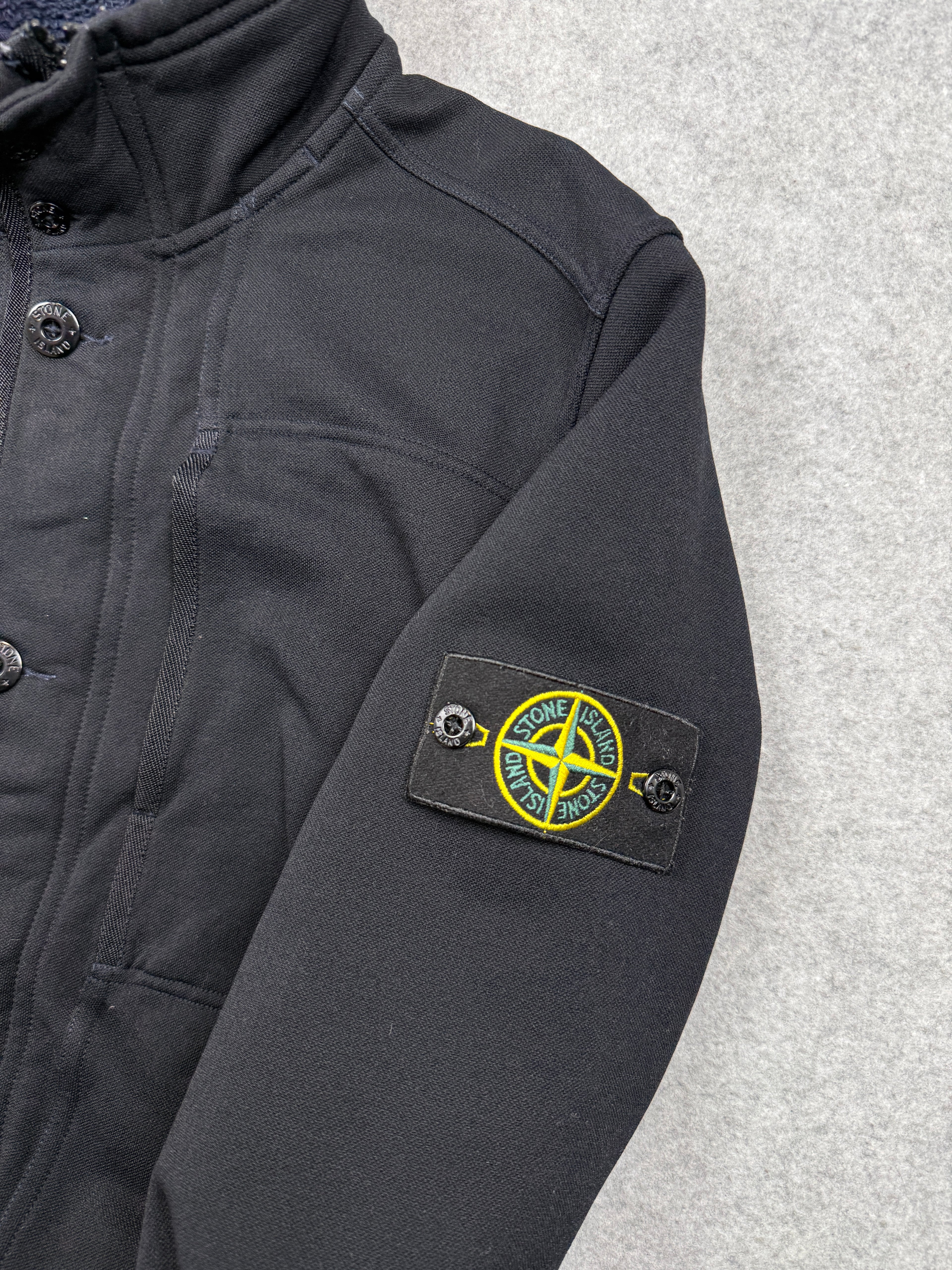 Stone Island Polyamide Cotton Jacket Black (USED)