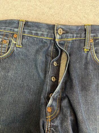 Vintage Evisu Lot 0001 No. 2 Daicock Red Denim Pants