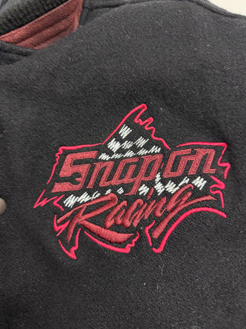 Vintage Snap On Racing Varsity Jacket