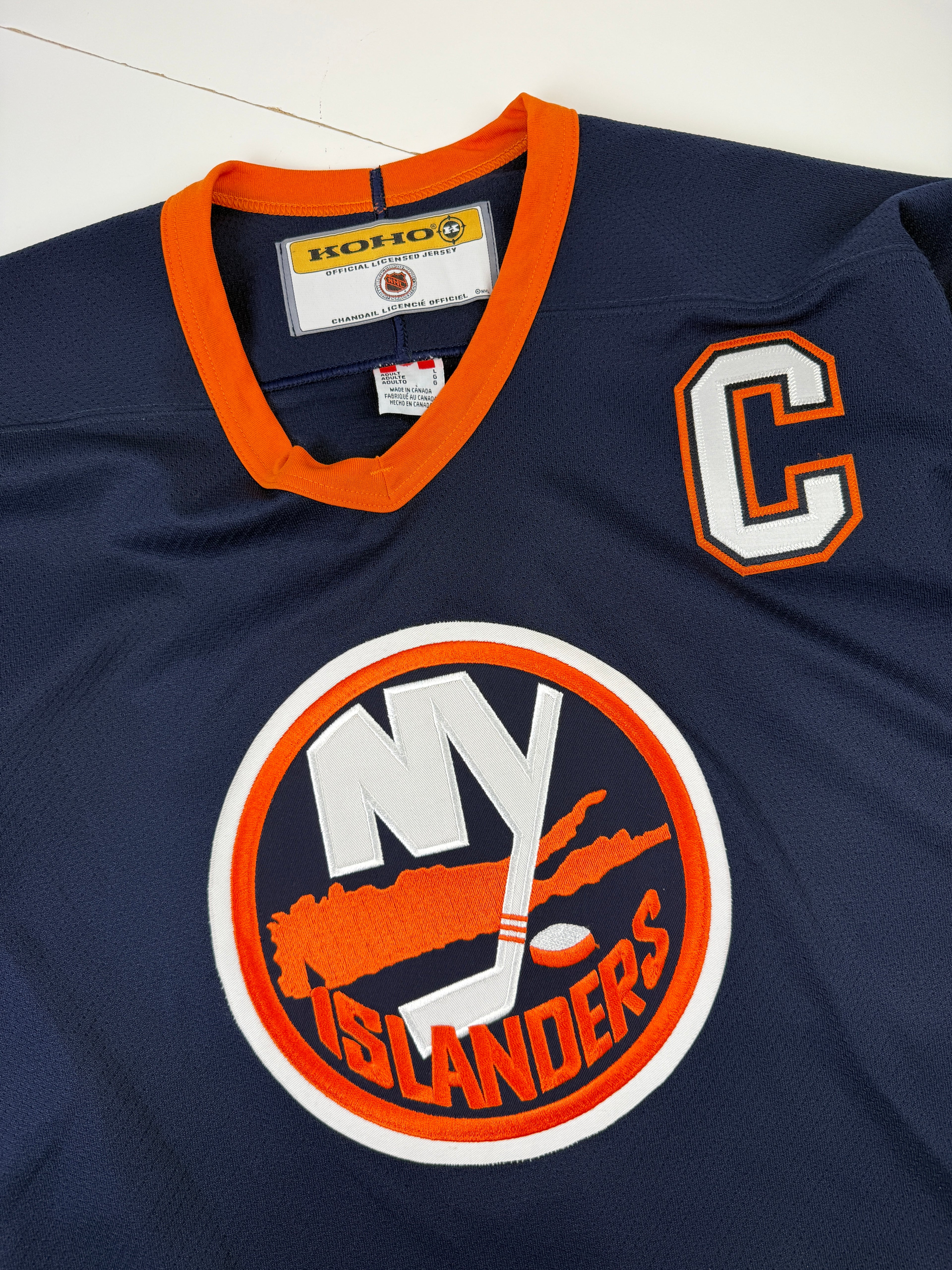 Vintage New York Islanders Michael Peca Hockey Jersey
