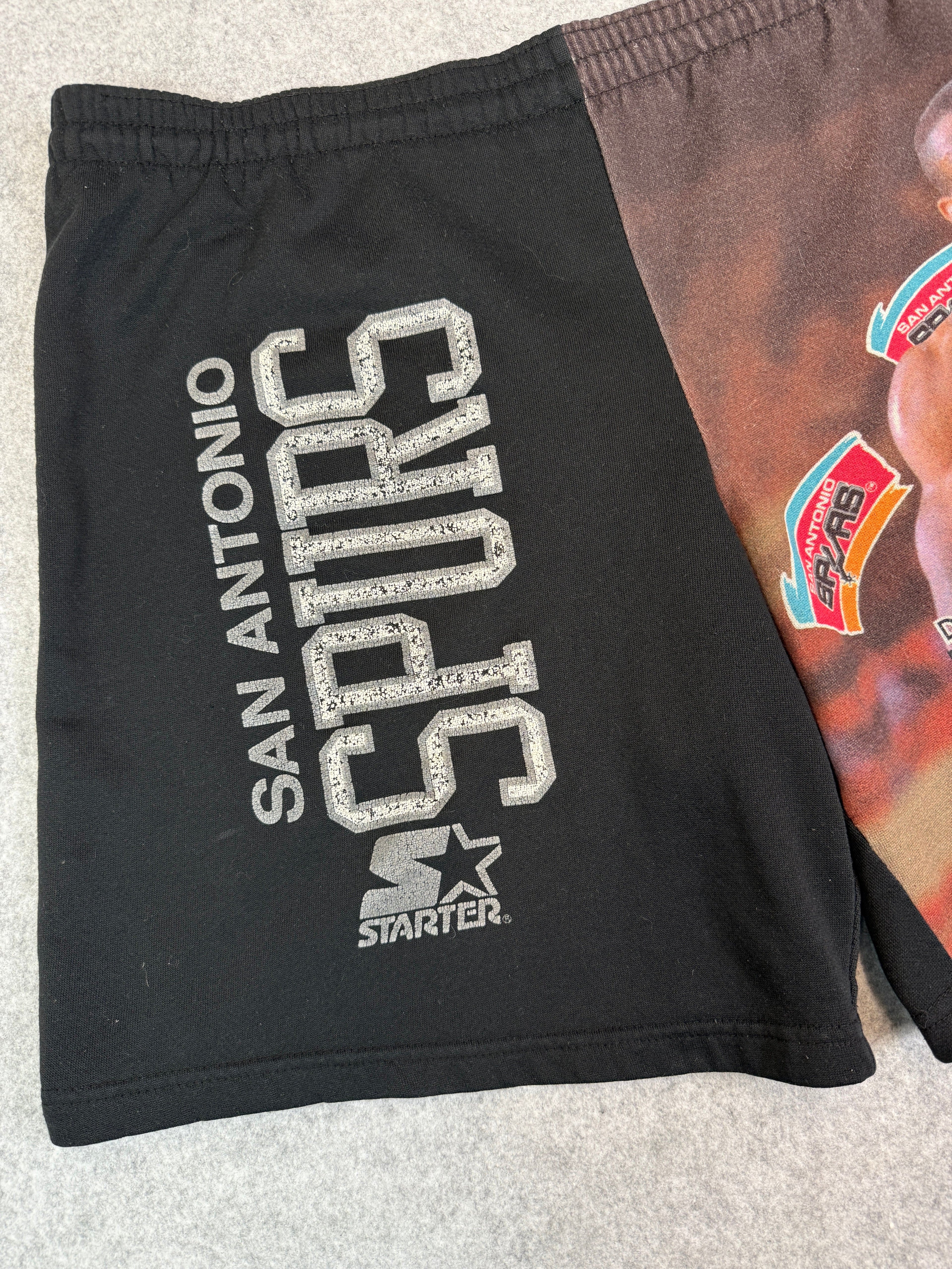 90s Starter Spurs David Robinson Shorts