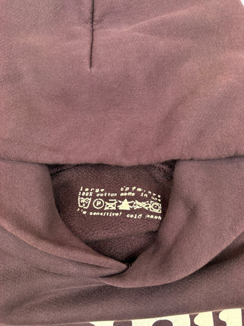 Cactus Plant Flea Market Ye Must Be Born Again Hoodie Brown (USED)